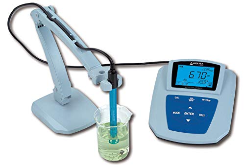 Apera Instruments MP511 Labor-/Tisch- pH-Messgerät (Inklusive 201T-F 3-in-1 Kombinationselektrode; Genauigkeit: 0, 01 pH, Messbereich: -2, 00-19, 99 pH) von Apera Instruments