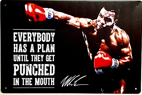 Metall-Blechschild Boxing Bar Pub Vintage Retro Wanddekoration Poster Home Club Metall-Blechschild Boxing Bar Pub Vintage Retro Wanddekoration Poster Home Club von Aperiy