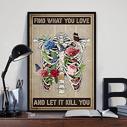 Reading Metallschild Lustig Totenkopf - Find Your Love and Let It Kill You Poster Sugar Skull Flower Poster Tin Metal Sign Poster Tin Sign Metal Sign Metal Reading Metallschild Lustig Totenkopf - Find Your Love and Let It Kill You Poster Sugar Skull Flower Poster Tin Metal Sign Poster Tin Sign Metal Sign Metal von Aperiy