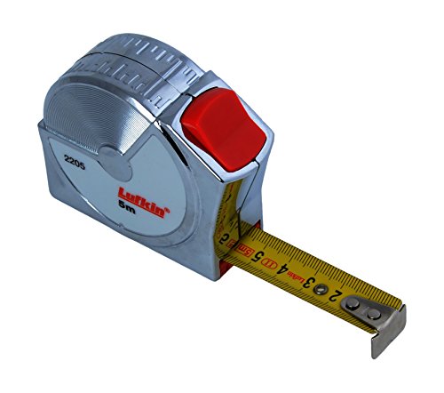 Lufkin 2205 (T0069220504) 5m/19mm Series 2000 Maßband mit Verchromtes Kunststoffgehäuse von Apex Tool Group