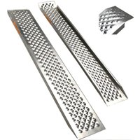 2 Stück Alu Rampe 06141 Auffahrrampe 2 = 400kg Laderampe von Apex