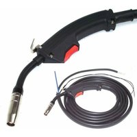 Apex - 4,0 Meter mig/mag Schlauchpaket DL14 Brenner tip Einhell Güde Metabo Schweißgerät MB14 von Apex