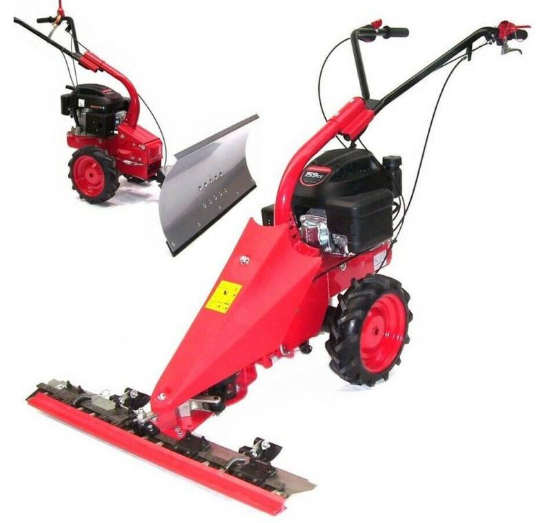 Apex Balkenmäher 2in1 Balkenmäher incl. Schneeschild Hochgrasmäher Kreiselmäher, (1-tlg) von Apex