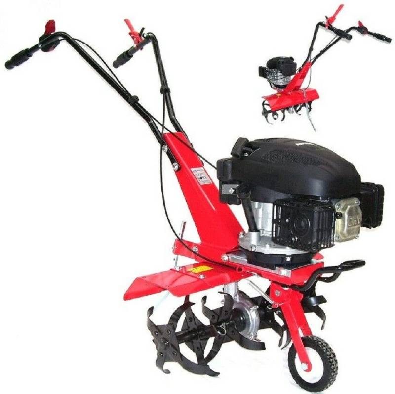 Apex Benzinmotorhacke Benzin Gartenfräse Gartenhacke 55752 Motorhacke 600 mm, 1-St. von Apex
