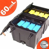 Doppelkammer teichfilter 60000Lt CBF350 Typ b Wasserfilter Fischteich filter von Apex
