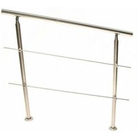 Apex - Edelstahl Treppengeländer 120 Handlauf Geländer Balkongeländer 2 Querstäbe 57208 Apex - Edelstahl Treppengeländer 120 Handlauf Geländer Balkongeländer 2 Querstäbe 57208 von Apex