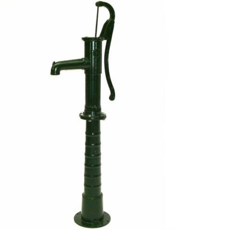 Apex Gartenpumpe Schwengelpumpe Gusseisen GRÜN Handpumpe 55912 Handschwengelpumpe G (2-tlg) von Apex