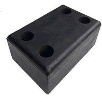 Apex - Gummiblock Gummiklotz 177x120x80mm Gummiauflage Gummiunterlage Gummiplatte Gummi von Apex