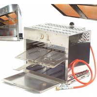 Hochtemperatur Gasgrill Edelstahl Grill 800° Oberhitzegrill bbq Steak 56526 von Apex