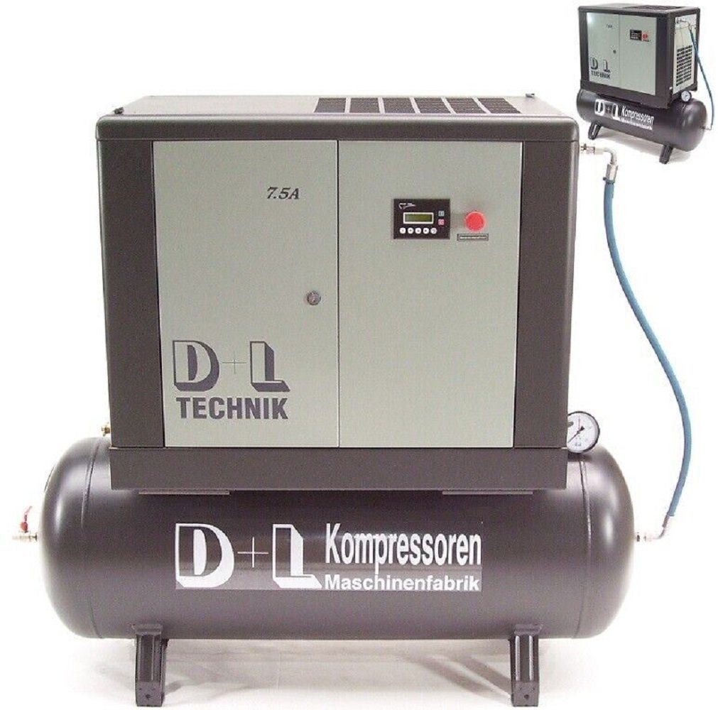 Apex Kompressor Schraubenkompressor 900/10/270 7,5kW Kompressor 900L 10 bar, 7500 W von Apex