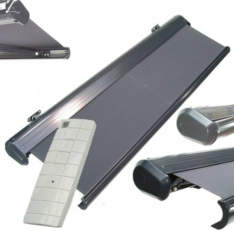 Apex Markise elektrische Vollkassettenmarkise 5,0x3,0m Alu Kassetten Markise 56070 von Apex