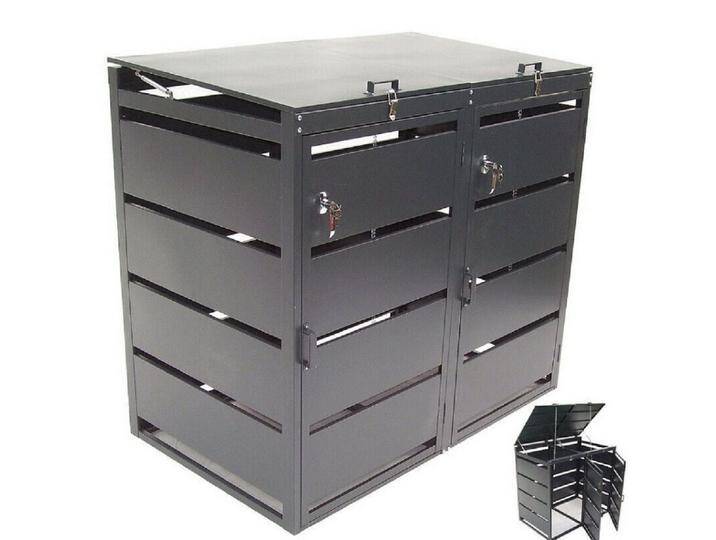 Apex Mülltonnenbox Mülltonnenbox Mülltonnenverkleidung 2er 240L 57060 Apex Mülltonnenbox Mülltonnenbox Mülltonnenverkleidung 2er 240L 57060 von Apex