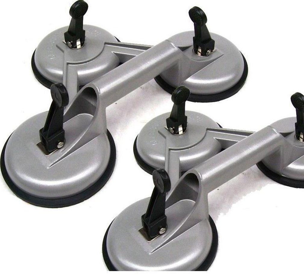 Apex Saugheber 2 x Saugheber je 150kg 55442 Glassauger Vakuumheber Glasheber, 2-tlg.] von Apex