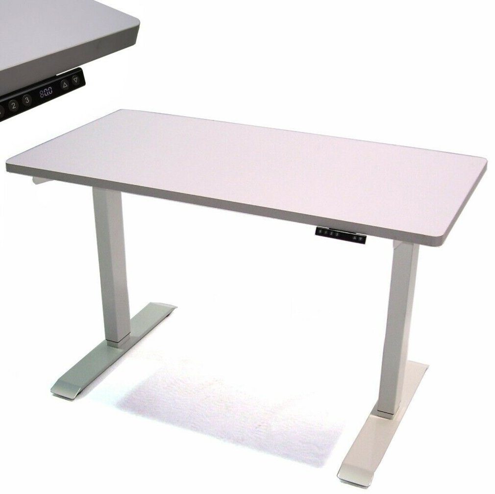 Apex Schreibtisch Elektrisch höhenverstellbar Schreibtisch 120x60 Arbeitstisch 01/03 Tischgestell (2-St) von Apex