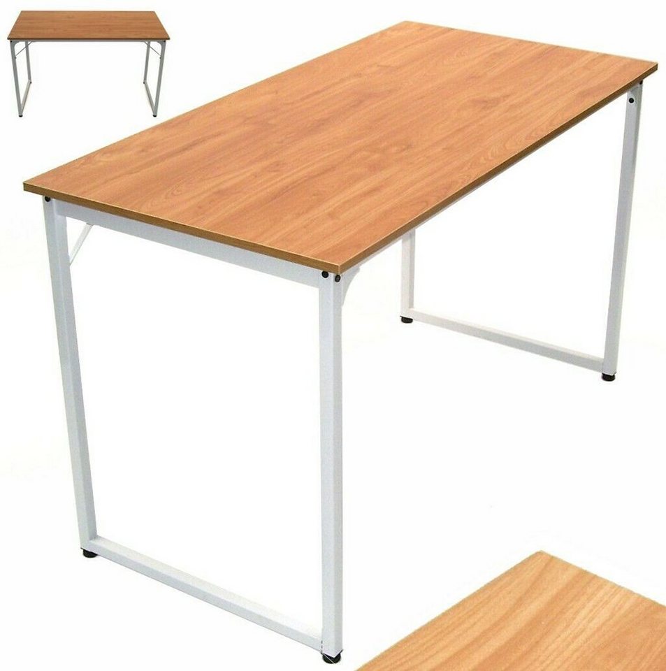 Apex Schreibtisch Schreibtisch Computertisch Bürotisch PC Tisch 120x60cm Arbeitszimmer 57053 (1-St) von Apex