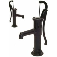 Schwengelpumpe Gusseisen schwarz Handpumpe 55914 Handschwengelpumpe Gartenpumpe von Apex