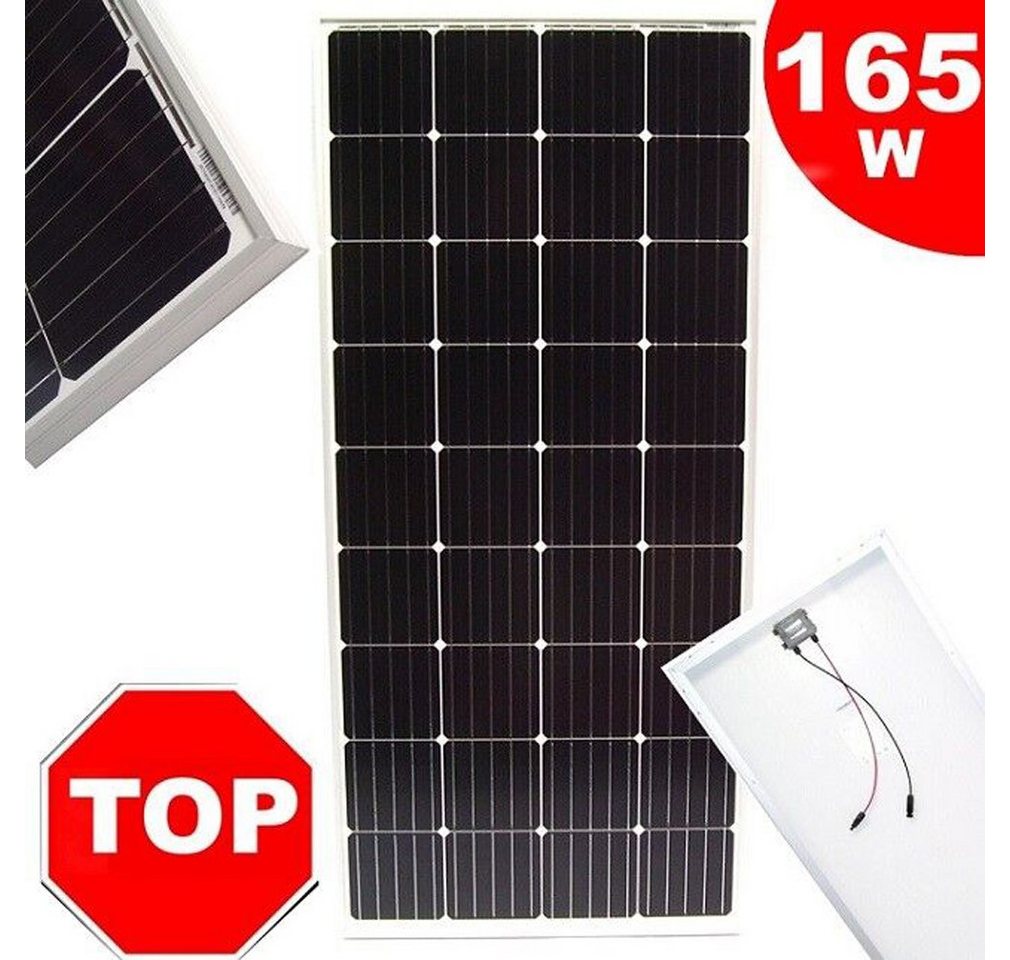 Apex Solarmodul 55401 Solarpanel Solarmodul 165W Solarzelle 12V Solar von Apex