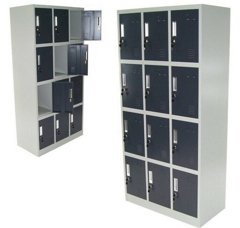 Apex Spind Spind 12-Fächer Zwölferspind Garderobenschrank Umkleidespind 57024 Apex Spind Spind 12-Fächer Zwölferspind Garderobenschrank Umkleidespind 57024 von Apex