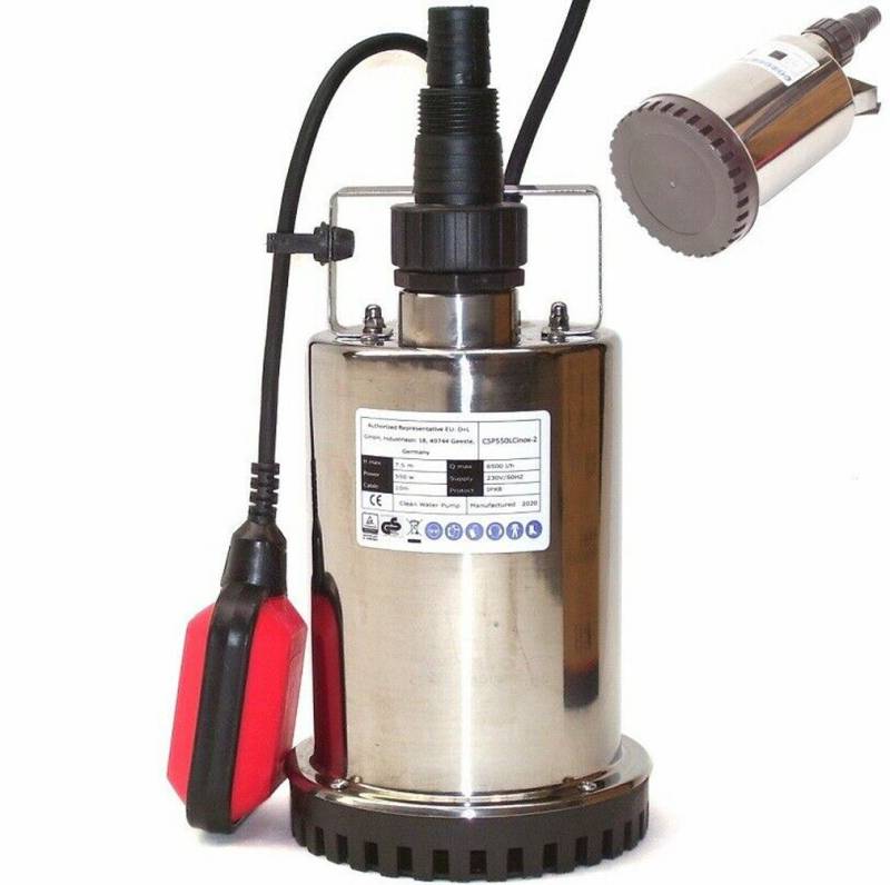 Apex Tauchpumpe Edelstahl Flachsaugerpumpe Tauchpumpe 550W Schmutzwasserpumpe Apex Tauchpumpe Edelstahl Flachsaugerpumpe Tauchpumpe 550W Schmutzwasserpumpe von Apex