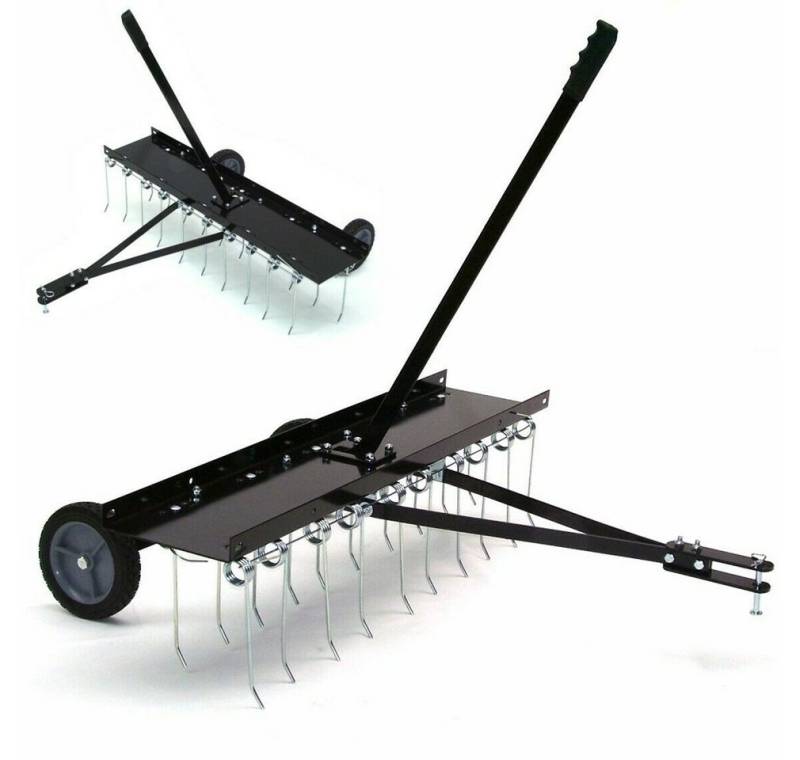 Apex Vertikutierer Rasenstriegel Entmooser 100cm Rasenkamm 55599 Vertikutierer von Apex