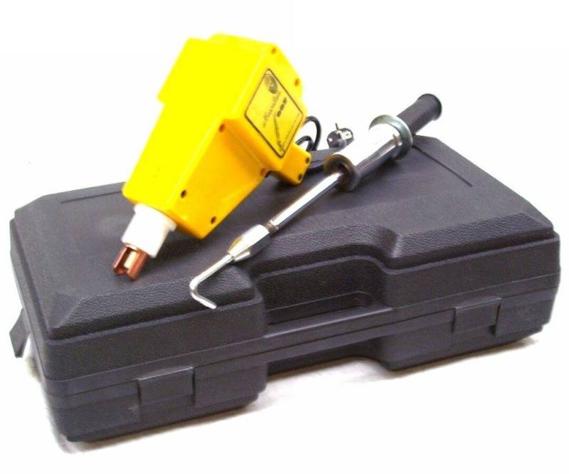 Apex Werkzeugset PUNKTSCHWEIßGERÄT Spotter 800 Set im Koffer Spotter Bolzenschweißgerät Ausbeuler von Apex