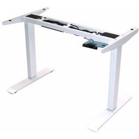 Elektrisches Tischgestell höhenverstellbar Schreibtisch 57001 Arbeitstisch Tisch weiß von Apex