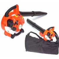 Apex - Benzin Laubsauger 1PS Laubbläser 55132 Laubhäcksler Gartenhäcksler Gebläse 25ccm von Apex