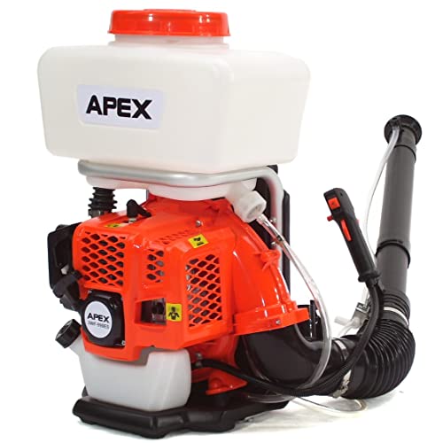 Benzin Motorsprüher Motorspritze Düngerspritze 3in1 Salzstreuer Laubbläser Rückenlaubbläser 56117 Buchsbaumzünsler Streuer Drucksprüher Gartenspritze Sprühgerät Pflanzenschutz AWZ von Apex