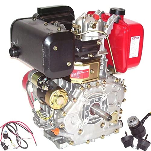 Dieselmotor Motor Standmotor E-Start 418cc 10PS Diesel Motor 06285 AWZ von Apex