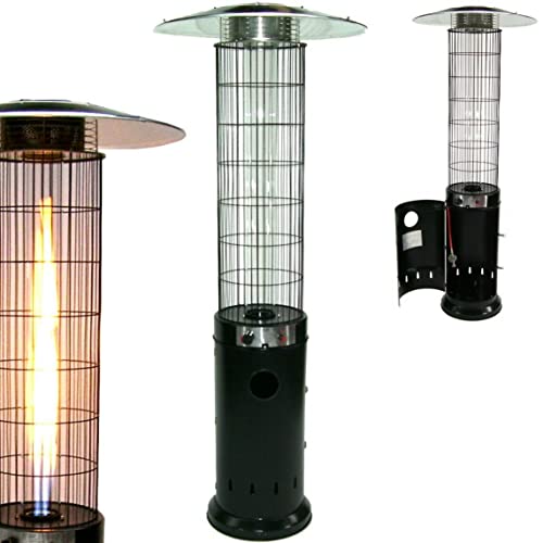 Gasheizer XXL Feuersäule Terrassenheizer 56706 Gas-Heizstrahler 13kw Heizpilz AWZ von Apex