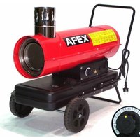 Apex - Indirekt Ölheizer Heizkanone 55214 Bauheizer 20kW Heizgerät Bauheizer Ölheizung von Apex