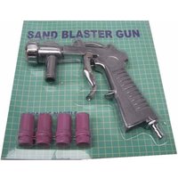 Apex - sandstrahlpistole 07009 mit 4 Düsen Druckluftpistole strahlkabinen Sandstrahler von Apex