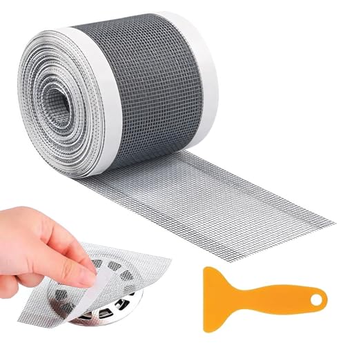 Aphromirel Haarsieb Dusche Duschabfluss Mesh Aufkleber 10cm x 10m Abflusssieb Duschabfluss Haarfänger Selbstklebend Mesh Aufkleber für Duschen Badewannen Küchen Aphromirel Haarsieb Dusche Duschabfluss Mesh Aufkleber 10cm x 10m Abflusssieb Duschabfluss Haarfänger Selbstklebend Mesh Aufkleber für Duschen Badewannen Küchen von Aphromirel