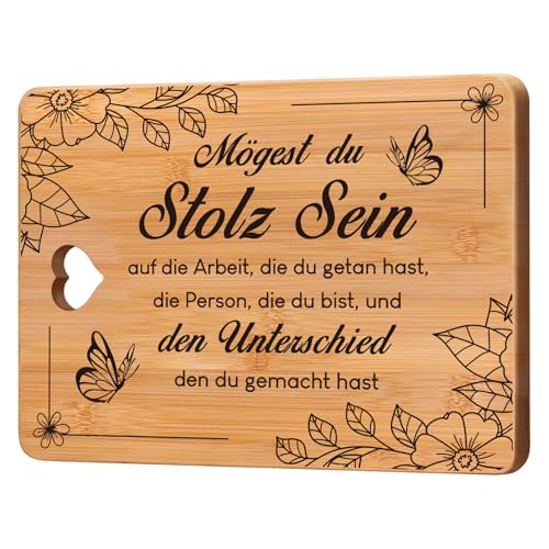 Abschiedsgeschenk Kollegen, Ruhestand Geschenk - Bambus Schneidebrett, Ruhestand Geschenk Frauen, Geschenke zum Ruhestand von Apjielop