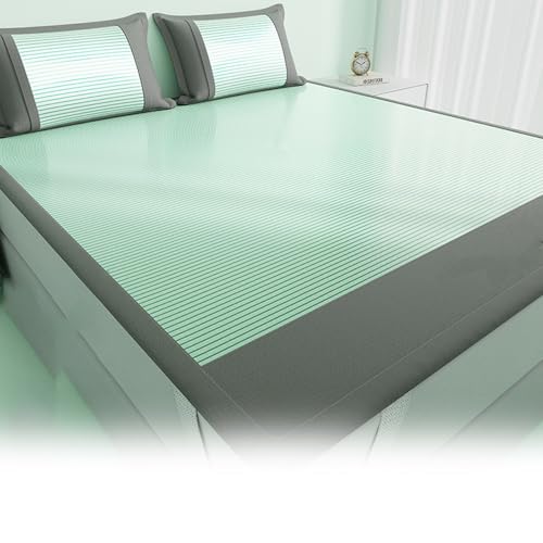 Apk i bc Cooler, wasserdichter Matratzenschoner, kühle und stilvolle Matratze, weich und hautfreundlich, geeignet für Schlafzimmer(Green,2 * 2.2) von Apk i bc