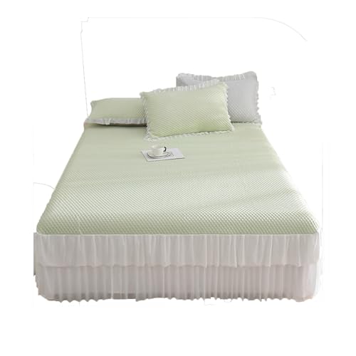 Apk i bc Gekühlte Eisseidenmatratze, Baby-Kalt-Eisseidenmatratze, einfach und frisch, fest und für die Wohnungseinrichtung geeignet(Green,180 * 20082) von Apk i bc