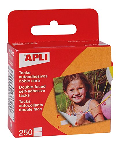 APLI Kids 113 Packung mit 250 Fotos, selbstklebend, 12 x 16 mm von APLI