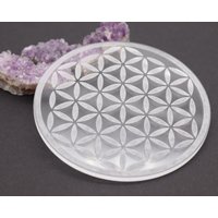 Blume Des Lebens Heilige Geometrie Kristallgitter, Kunst, Spirituelle Kunst von Aplicum