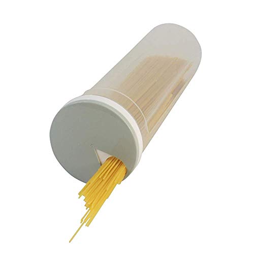 Apofly 1PC Spaghetti Tub Dispenser - Spaghetti Aufbewahrung, Spaghetti-Behälter, Pasta Behälter, Kunststoff Pasta Container Drehdeckel von Apofly