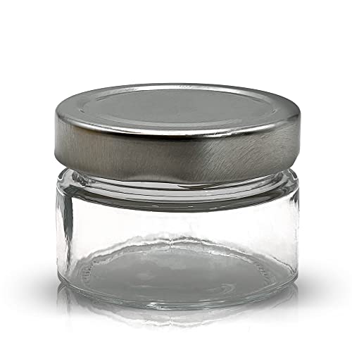 Apoidea – Honiggläser 160g mit DEEP Twistoff Deckel in Silber 96 Stück/Honiggläser 160g mit Deckel/Honigglas und Einweckglas Deepglas/Hochwertige Honig Gläser für Ihren eigenen Honig Apoidea – Honiggläser 160g mit DEEP Twistoff Deckel in Silber 96 Stück/Honiggläser 160g mit Deckel/Honigglas und Einweckglas Deepglas/Hochwertige Honig Gläser für Ihren eigenen Honig von Apoidea