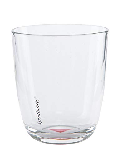 Apollinaris 6 original Mineralwasser Gläser Gastro Edition Design Glas von Apollinaris