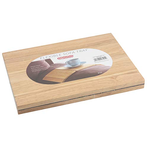 apollo THE HOUSEWARES BRAND Flexibles Sofabablett, Holz, Mehrfarbig, 37.5x1x25 von APOLLO