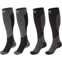 Apollo Kniestrümpfe "ADULTS SKI SOCKS DESIGN" 2er Pack, Unisex, hoch, mit Logostickerei in zwei verschiedenen Designs Apollo Kniestrümpfe "ADULTS SKI SOCKS DESIGN" 2er Pack, Unisex, hoch, mit Logostickerei in zwei verschiedenen Designs von Apollo