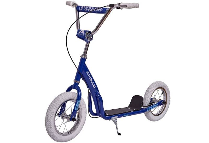 Apollo Scooter Retro Scooter Paradise City Roller mit 12,5 Zoll Luftreifen, Tretroller für Kinder und Jugendliche mit extra breiter Trittfläche Apollo Scooter Retro Scooter Paradise City Roller mit 12,5 Zoll Luftreifen, Tretroller für Kinder und Jugendliche mit extra breiter Trittfläche von Apollo