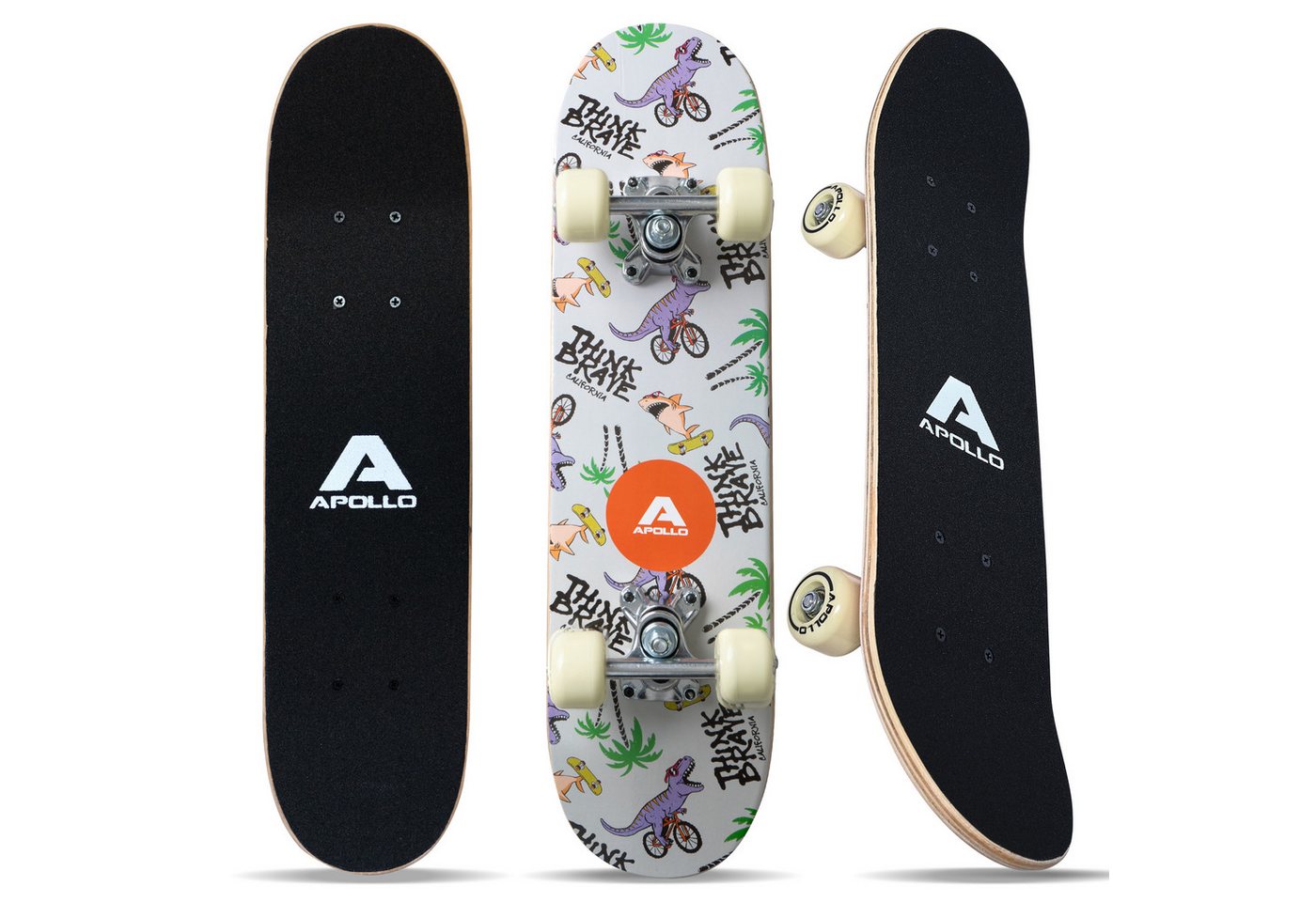 Apollo Skateboard Kinderskateboard 24" Kinder Skateboard, Kinderskateboard von Apollo