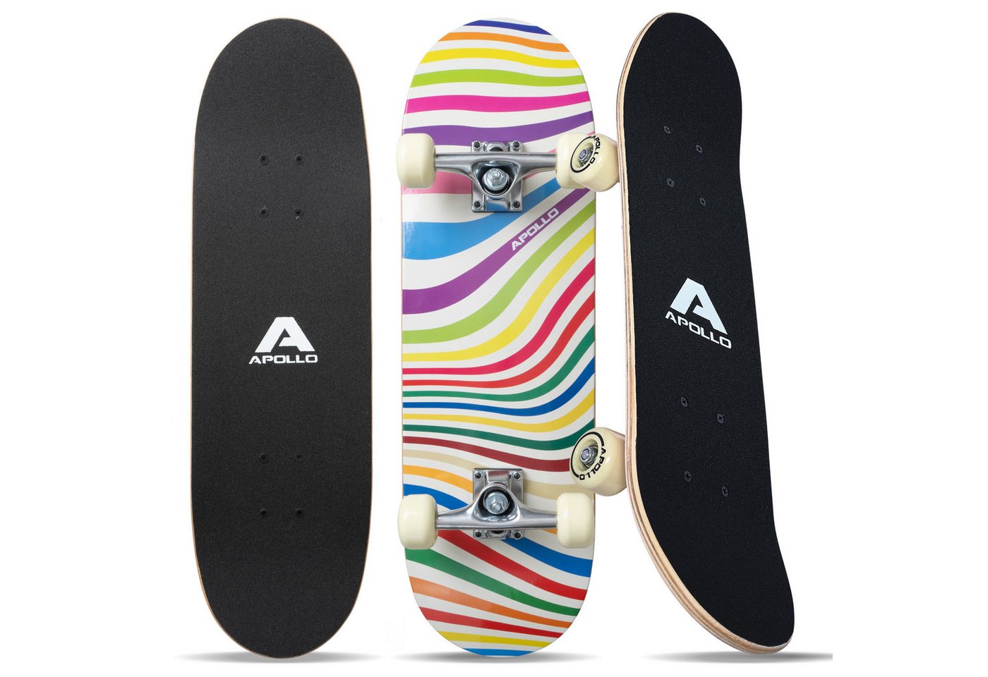 Apollo Skateboard Kinderskateboard 28" Kinder, Kinderskateboard, für Kids und Teens von Apollo