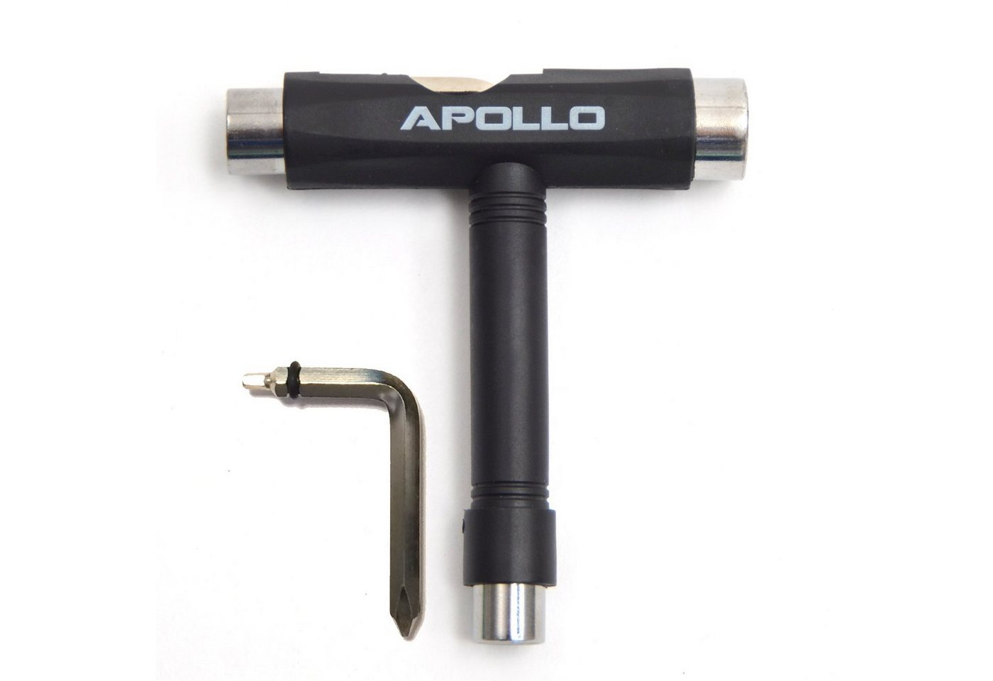 Apollo Skateboard T-Tool Schraubenschlüssel - Multifunktions Sechskantschlüssel, All-In-One Tool für Skateboard, Scooter, Longboard von Apollo