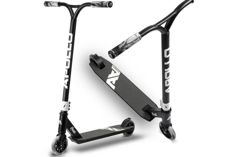 Apollo Stuntscooter Hawk - Scooter für Erwachsene, Jugendliche und Kinder ab 6 Jahren, extra breite Trittfläche & stabiler Lenker von Apollo