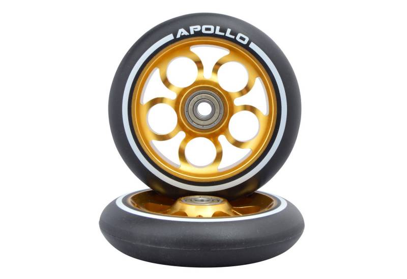Apollo Stuntscooter Stunt Scooter Ersatzräderset Pro Wheels - ABEC9 Kugellager, ABEC-9-Kugellager, Set aus 2 Rädern von Apollo