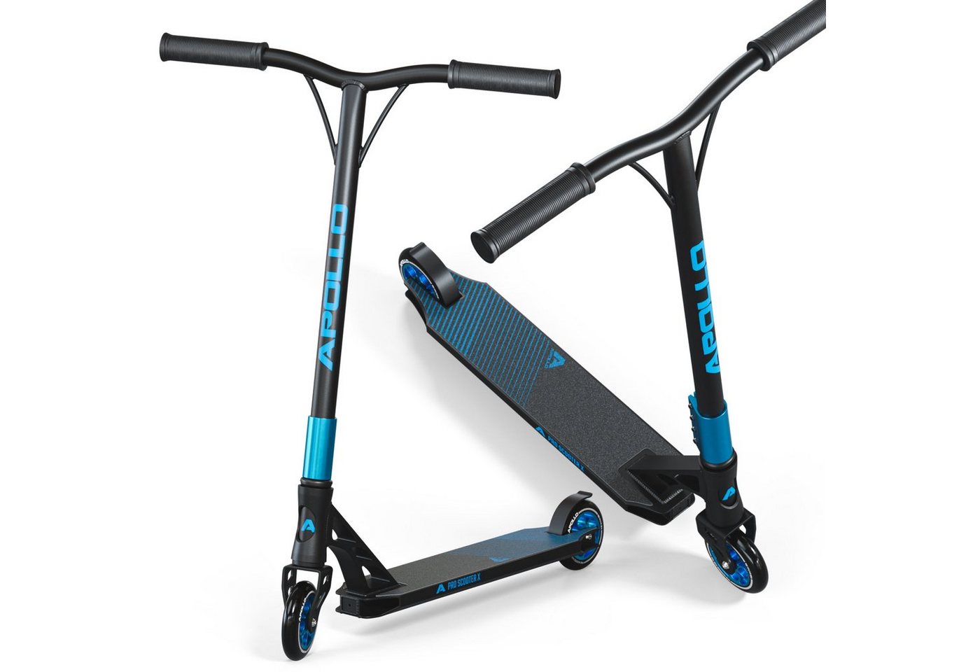 Apollo Stuntscooter Stunt Scooter Genesis X Pro - High End Stuntscooter, Profi Trick Roller mit 120mm Alu Core Wheels Kickscooter Apollo Stuntscooter Stunt Scooter Genesis X Pro - High End Stuntscooter, Profi Trick Roller mit 120mm Alu Core Wheels Kickscooter von Apollo